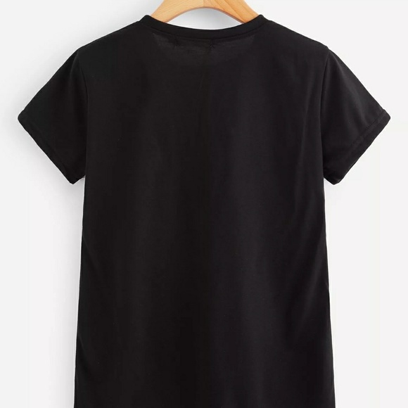 Woman Power Black Short Sleeve Tee - Picture 2 of 3